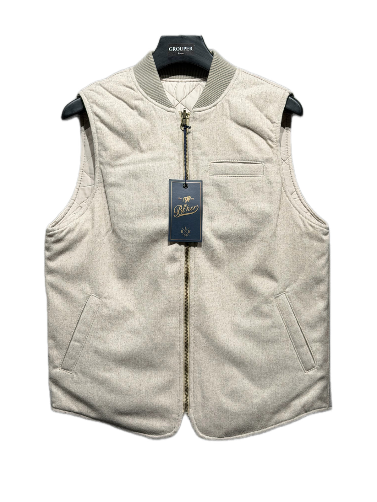 Gilet Reversibile In Lana