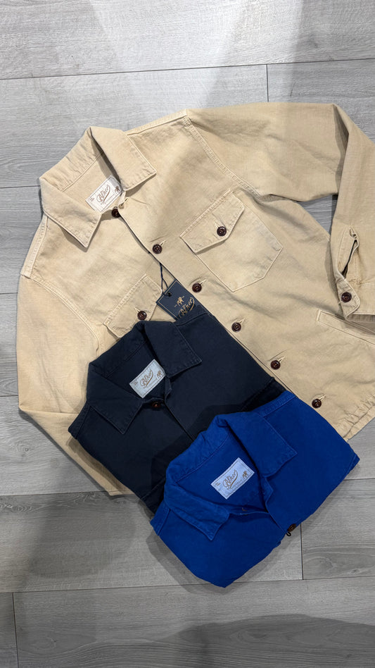 Acadia Overshirt Cotone/Lino