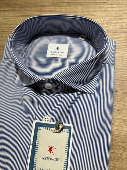 Camicia a Righe blu