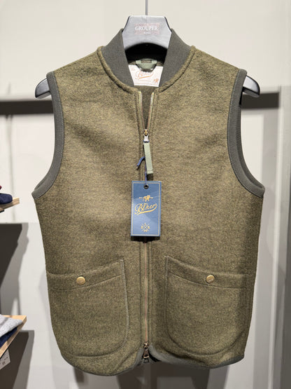 Gilet In Lana Cotta