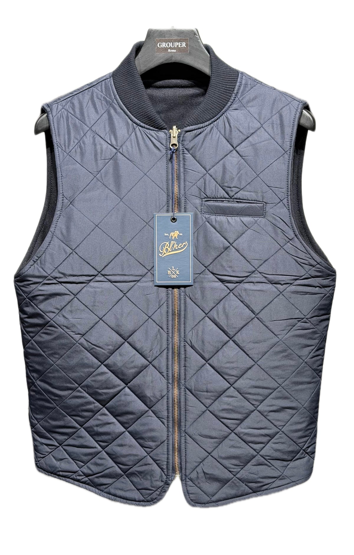 Gilet Reversibile In Lana