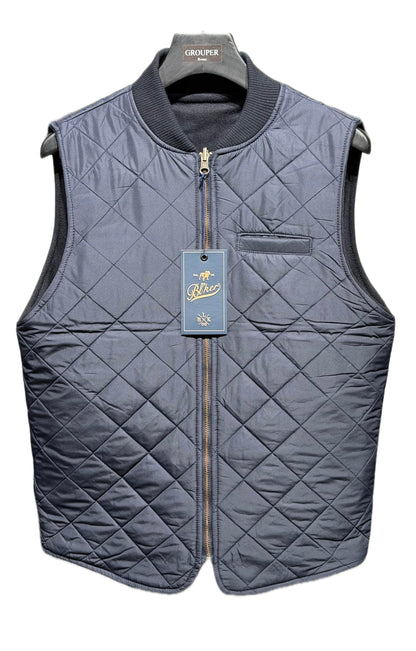 Gilet Reversibile In Lana
