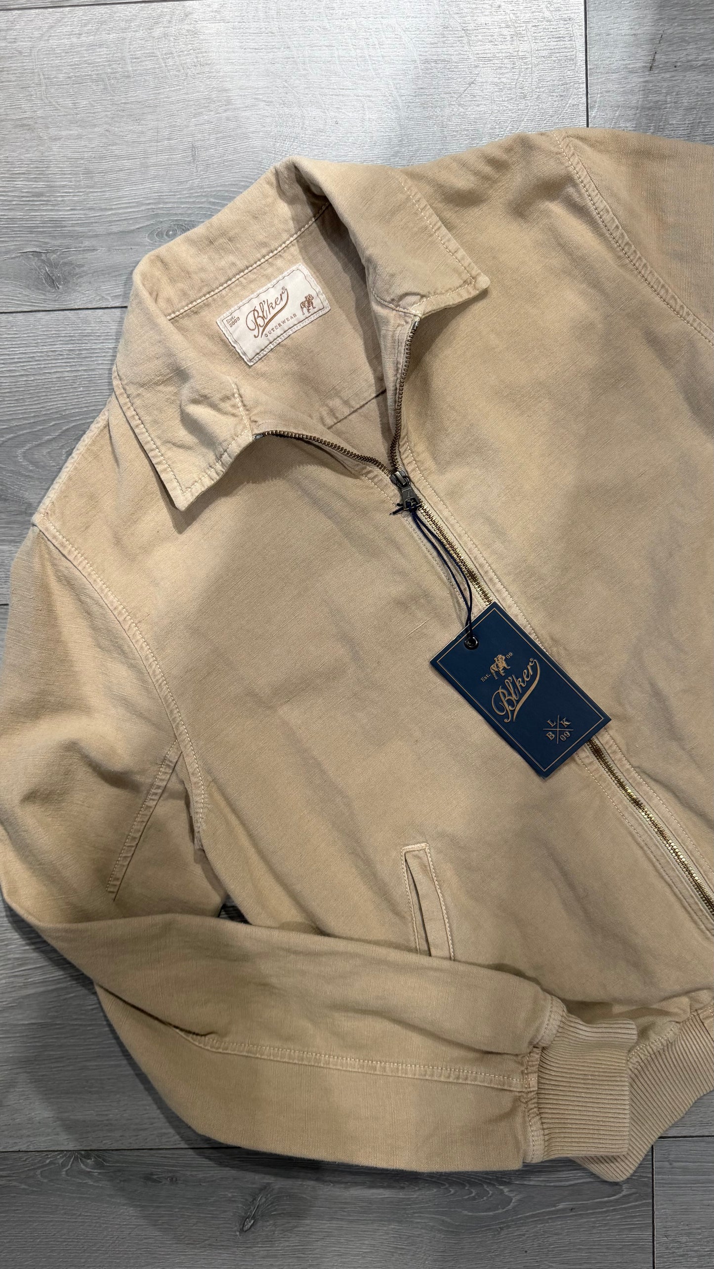 Bomber Hamilton Cotone/Lino