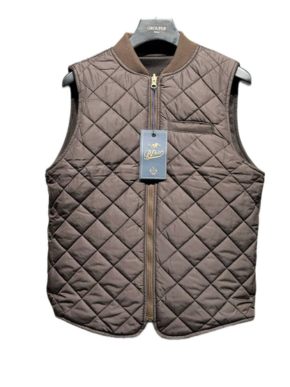 Gilet Reversibile In Lana