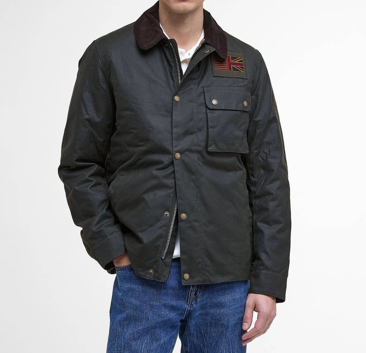 Workers Wax Jacket Steve Mcqueen