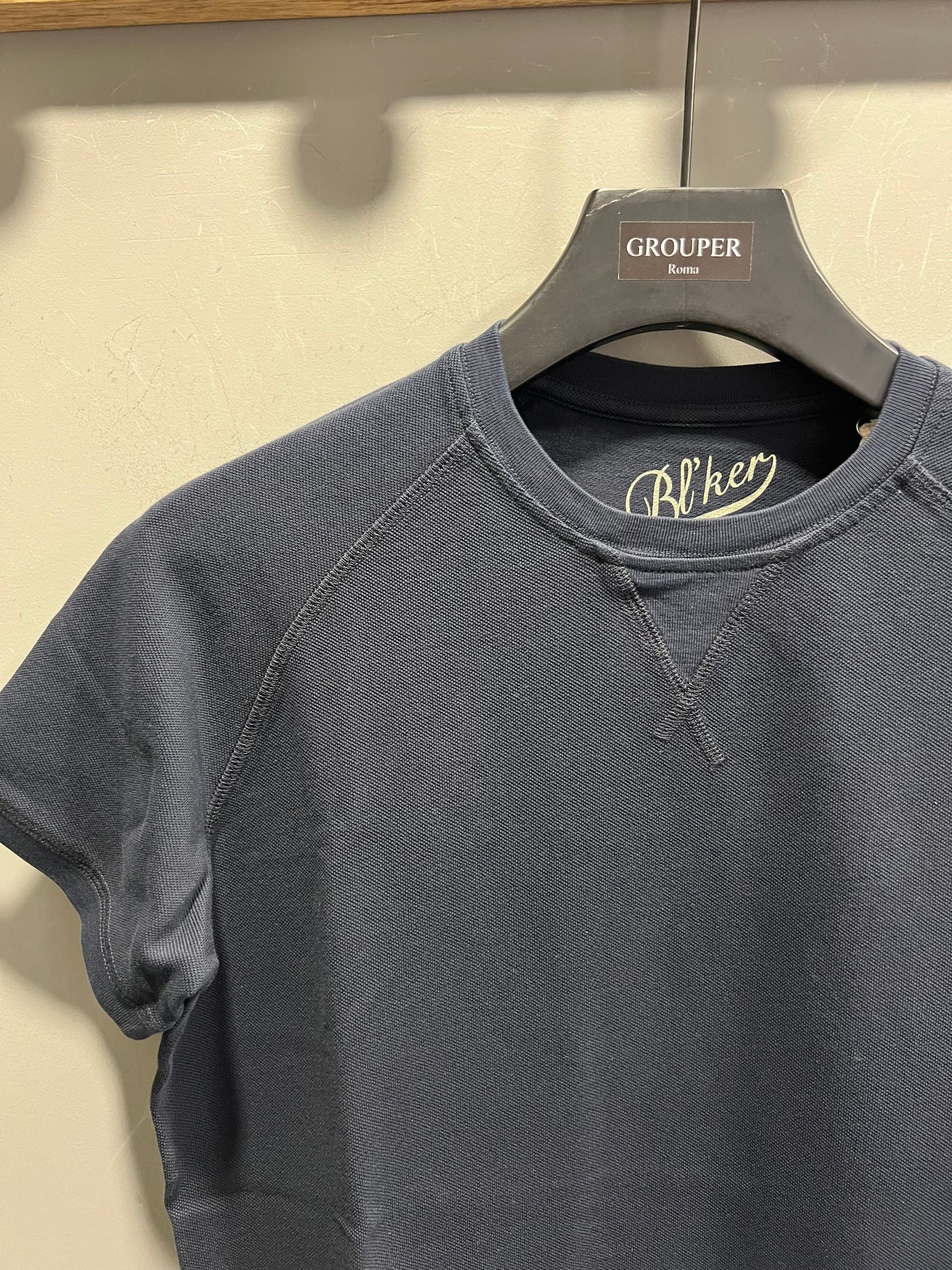 T-Shirt Taglio Felpa In Piquet
