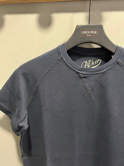 T-Shirt Taglio Felpa In Piquet