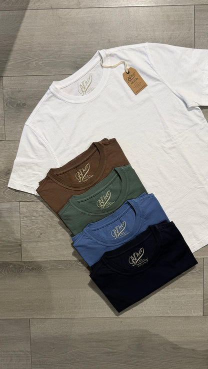 T-Shirt In Cotone Fiammato