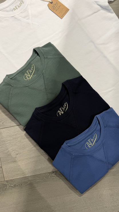 T-shirt Taglio Felpa In Piquet