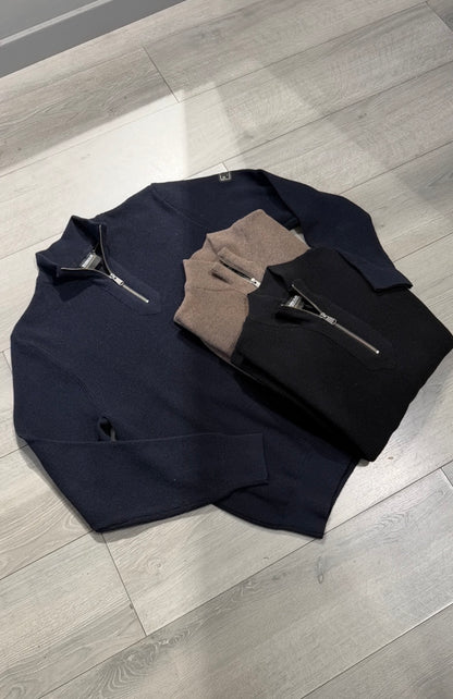 Maglione Crawley Mezza Zip