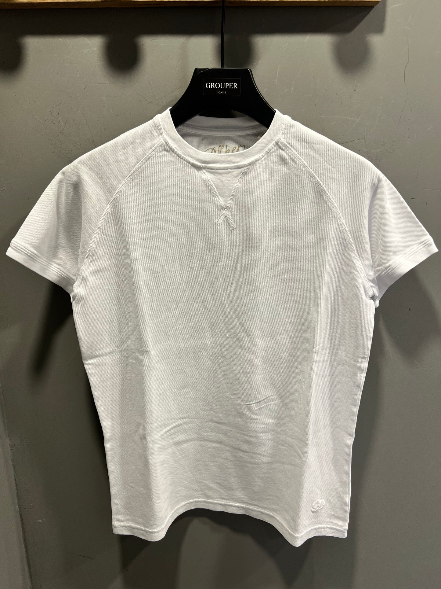 T-Shirt Taglio Felpa In Piquet