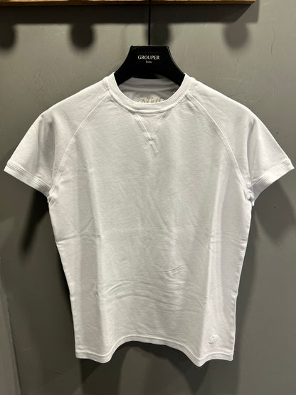 T-Shirt Taglio Felpa In Piquet