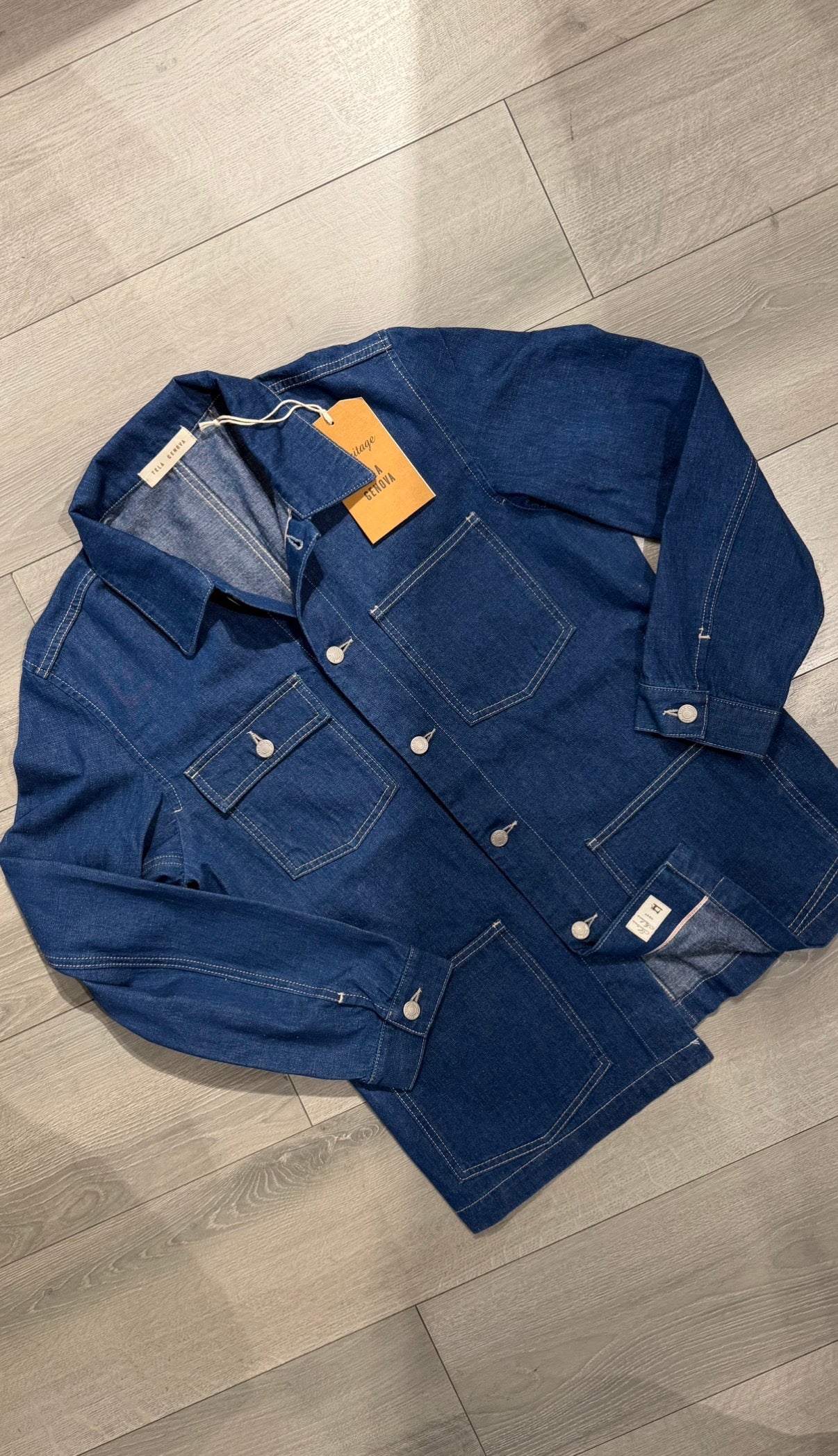 Work Shirt Jacket Selvadge Denim